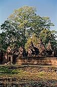 Banteay Srei temple - the 2nd enclosure from the moat